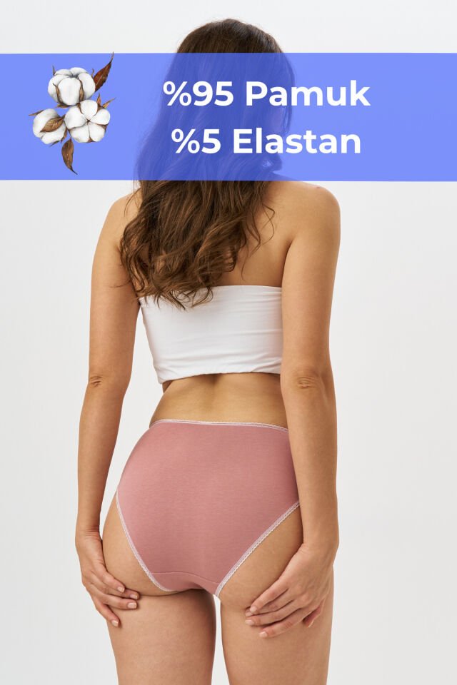 3'lü Paket Pamuk Külot