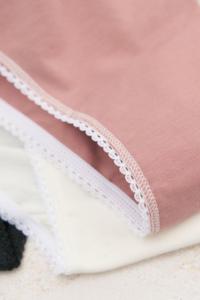 3'lü Paket Pamuk Külot