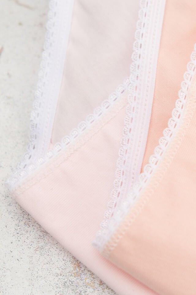 8'Li Cilt Dostu Pamuk Külot