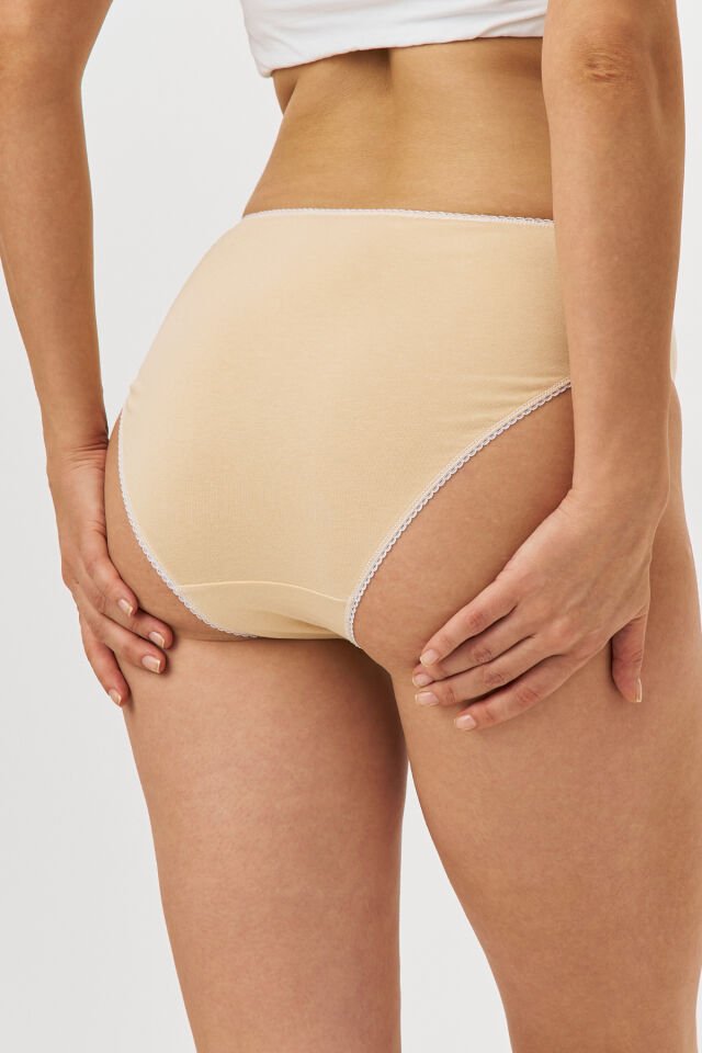 Yılbaşı Özel 3’lü Kadın Külot Seti – %95 Pamuk %5 Elastan | Yumuşak, Esnek, Gün Boyu Konfor