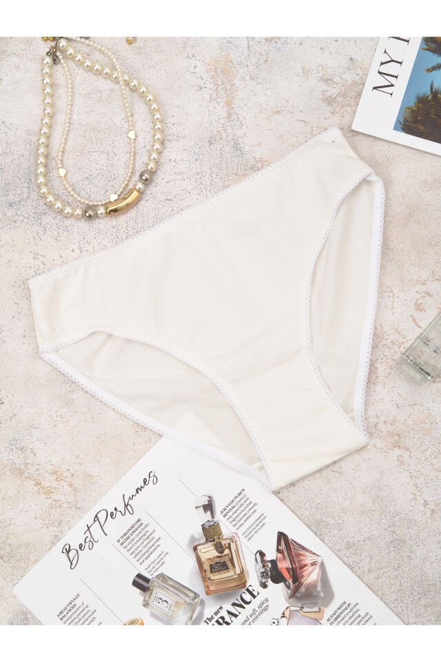 3'lü Paket Pamuklu Büyük Beden Kadın Külot Bato