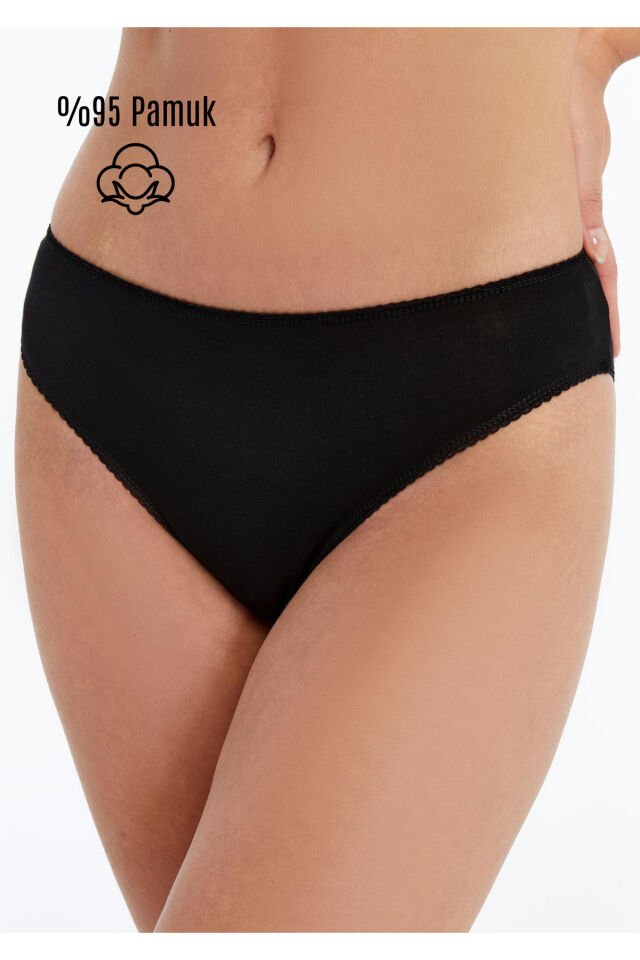 Kadın 5'li Bikini Külot Seti - %95 Pamuk %5 Elastan | Yumuşak & Esnek Iç Giyim