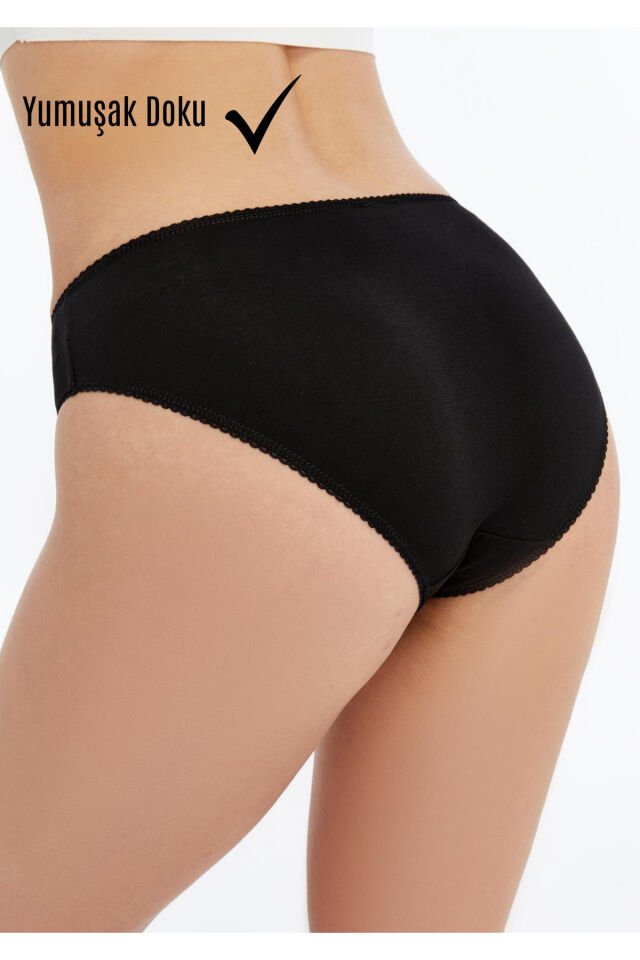 Kadın 5'li Bikini Külot Seti - %95 Pamuk %5 Elastan | Yumuşak & Esnek Iç Giyim
