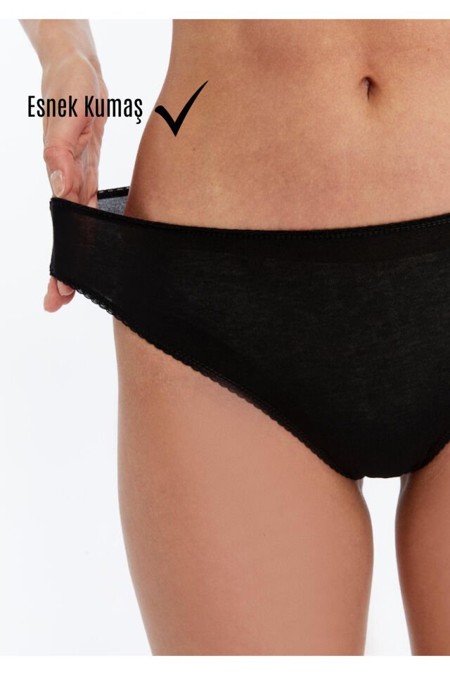 Kadın 5'li Bikini Külot Seti - %95 Pamuk %5 Elastan | Yumuşak & Esnek Iç Giyim