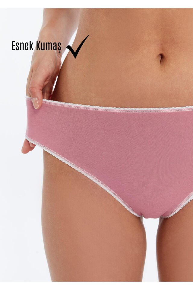 Kadın 5'li Bikini Külot Seti - %95 Pamuk %5 Elastan | Yumuşak & Esnek Iç Giyim