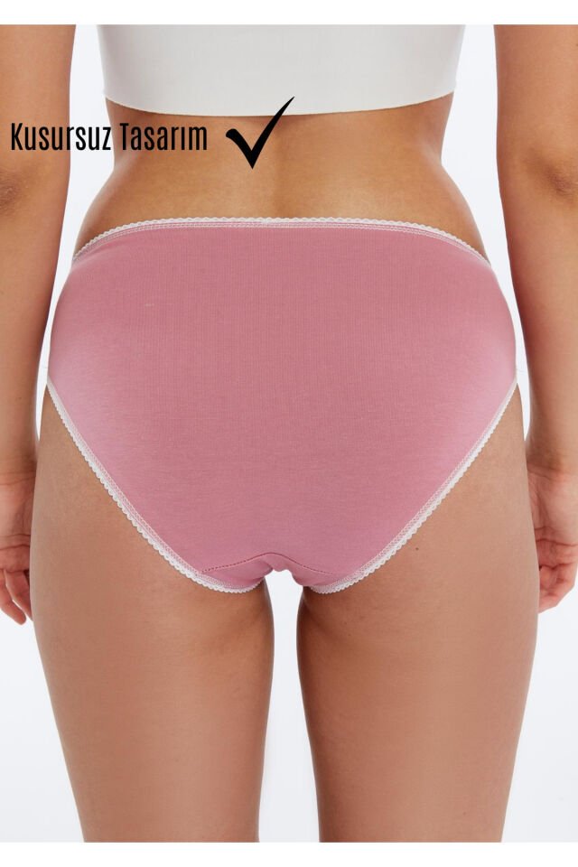Kadın 5'li Bikini Külot Seti - %95 Pamuk %5 Elastan | Yumuşak & Esnek Iç Giyim