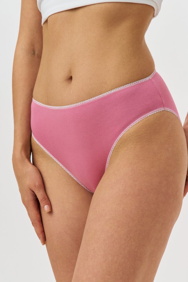Kadın 7'li Bikini Külot Seti – %95 Pamuk %5 Elastan – Renkli – Rahat & Esnek İç Çamaşırı M - Çok Renkli1